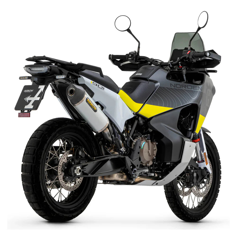 71904AK Arrow Race-Tech Slip-on Exhaust, Aluminum for KTM 790/890 Adventure / R 19024