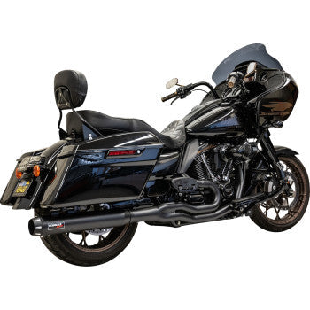 BASSANI XHAUST 2-into-1 High Performance Exhaust System - 49-State - Black 1F58RBE 1800-2642