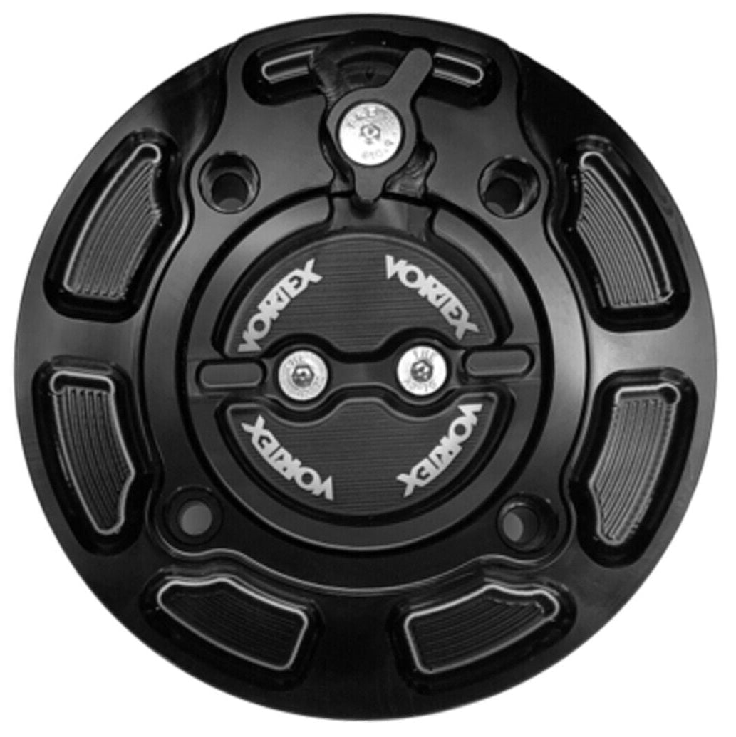 Kawasaki ZX10R ZX 10R Gas Cap Vortex 2021-2025 Black V3 Fuel Filler Keyless