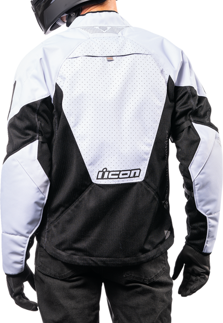 ICON Mesh AF™ Jacket - Black/White - Medium 2820-5951