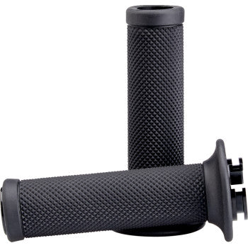 BILTWELL Grips - Alumicore - 7/8" - TBW - Black 6605-201-78