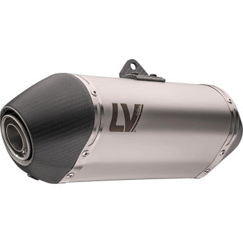 LEOVINCE LV-14 Slip-On Muffler - Stainless Steel - XL 750 Transalp 2024 15601U