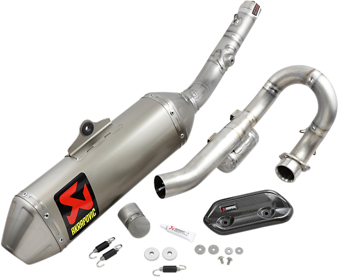 AKRAPOVIC Evolution Exhaust - Titanium KX450F 2019-2023 S-K4MET8-BNTA 1820-1884
