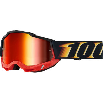 100% Accuri 2 Goggles - Stamino 2 - Red Mirror 50014-00034