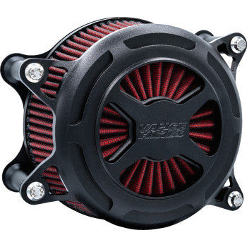 VANCE & HINES VO2 X Air Intake - Black Wrinkle Glide 2023-2024 41101