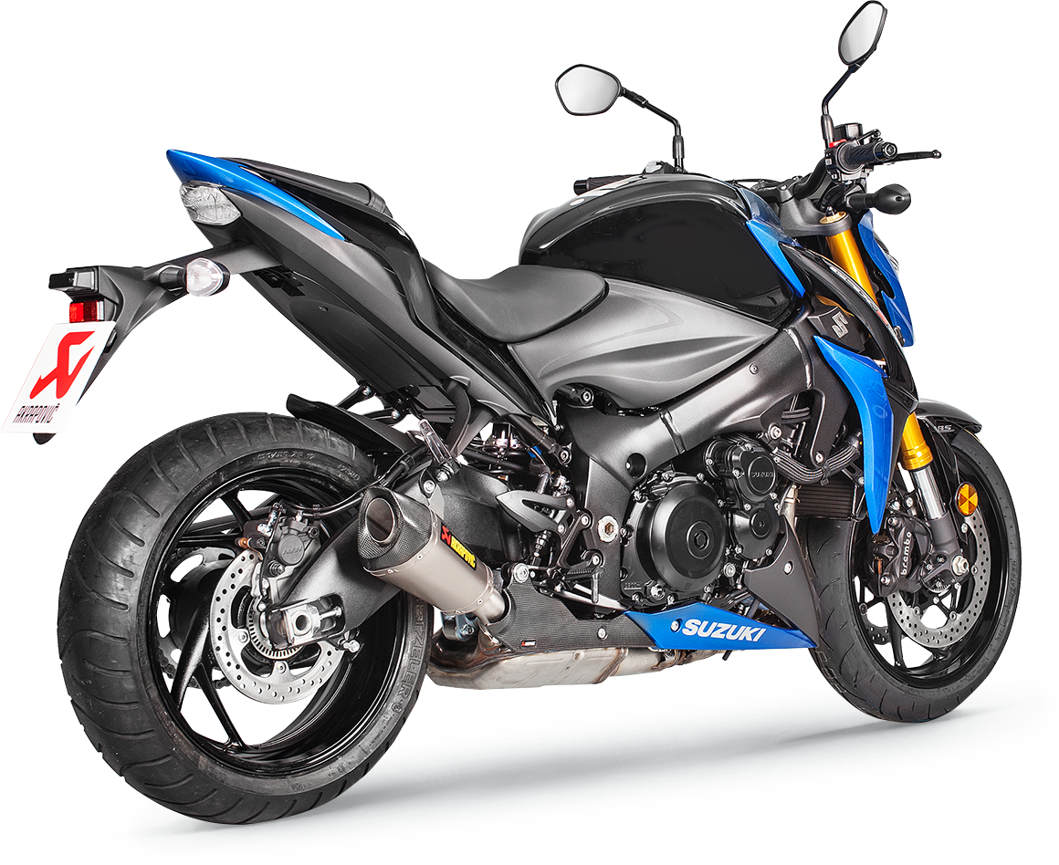 AKRAPOVIC Titanium Muffler GSX-S 1000 F 2015-2020 S-S10SO11-HASZ 1811-3393