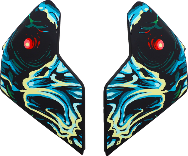 ICON Airflite™ Side Plates - Omnicrux - Black 0133-1408