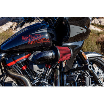 VANCE & HINES VO2 Falcon Air Intake Kit - Forged Carbon Fiber Glide 2024 41108