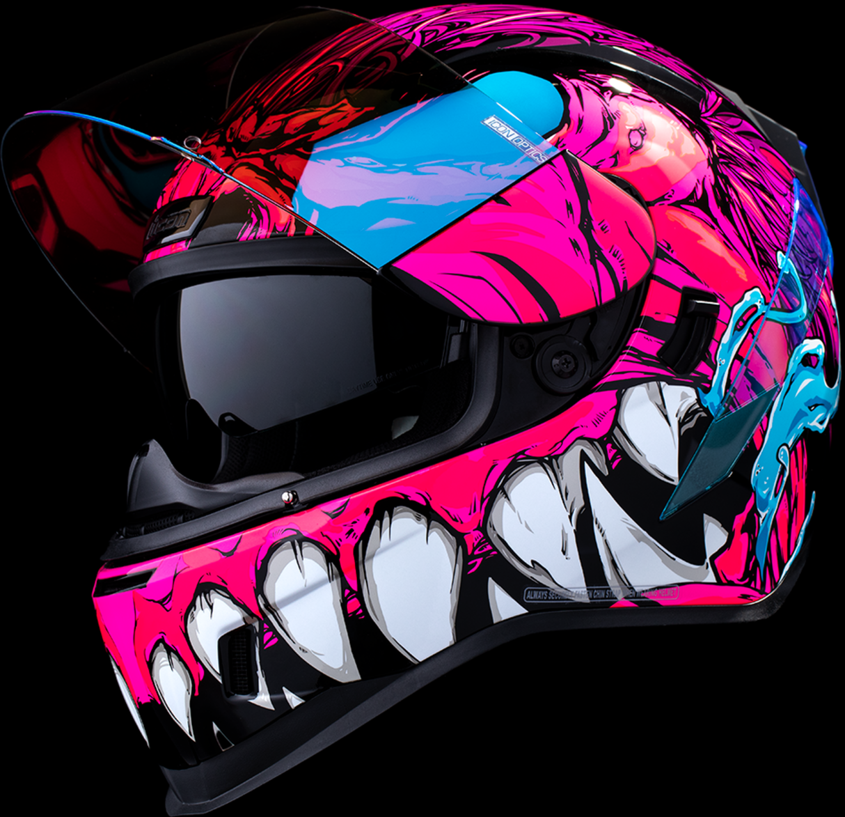 ICON Airform™ Motorcycle Helmet - Manik'RR - MIPS® - Pink - XS 0101-17022