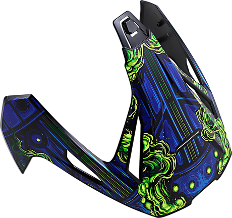 ICON Variant Pro™ Visor - Willy Pete - Blue 0132-1461