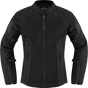 ICON Women's Mesh™ AF Jacket - Stealth - 3XL 2822-1489