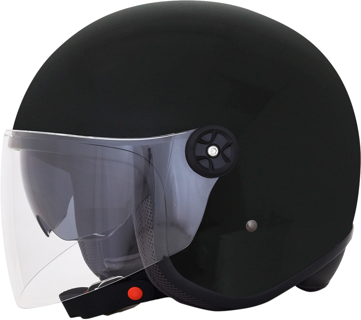 AFX FX-143 Motorcycle Helmet - Gloss Black - Medium 0104-2621
