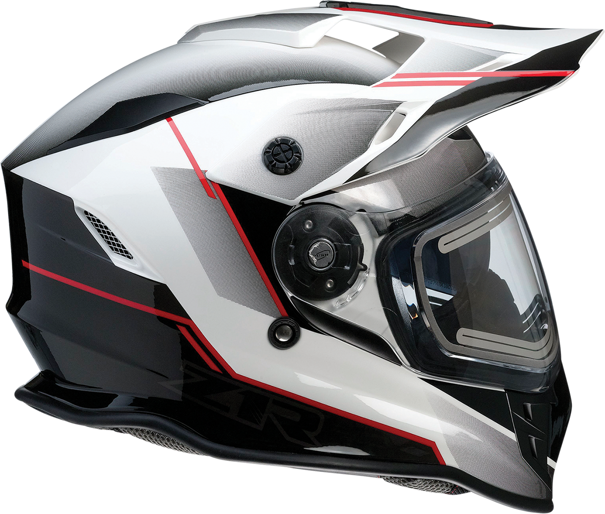 Z1R Range Motorcycle Helmet - Bladestorm - Black/Red/White - Large 0101-14056