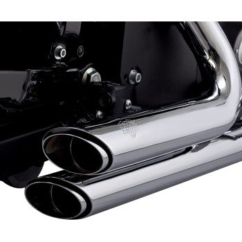 VANCE & HINES Shortshots Staggered Exhaust System - Chrome 18319