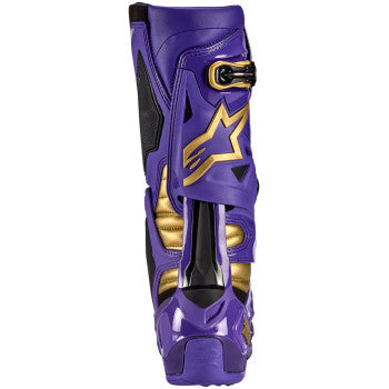ALPINESTARS Limited Edition Salt Lake Tech 10 Boots - Purple/Gold/Black - US 10 2010020-373-10