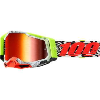 100% Racecraft 2 Goggles - Engal - Red Mirror 50010-00040