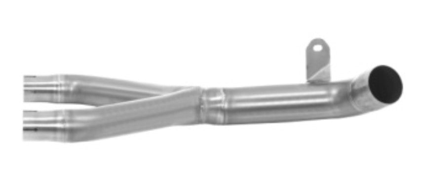 71749MI Arrow Exhaust Mid Pipe no-kat SS Moto Guzzi V85 TT 19-20