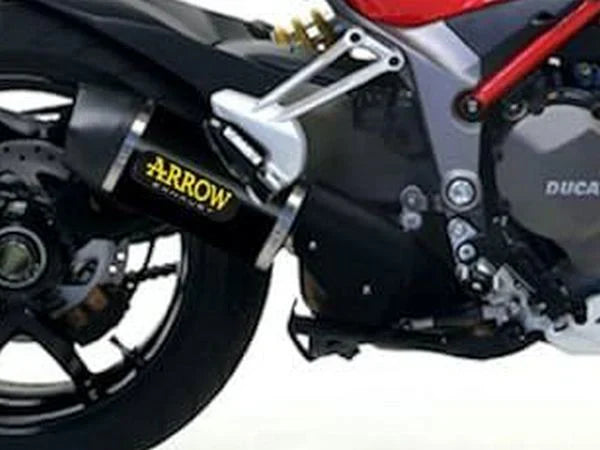 71832AKN  Arrow Indy Race Exhaust, Aluminum Dark for Ducati Multistrada 1200 /1260 2015-2020