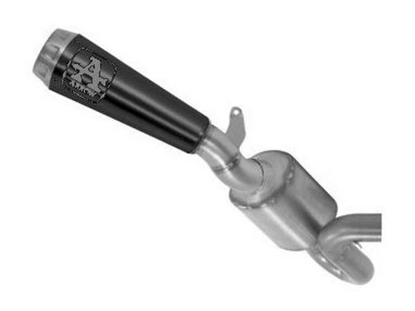 71951PRN Arrow Pro-Race Slip-on Exhaust, Nichrome Dark for Ducati Scrambler 800 Icon 2021-2025