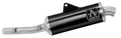 Arrow Yamaha Tenere 700 2019-2024 Homologated Indy Race Aluminum Dark Exhaust With Welded Link Pipe 72628aon