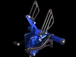 Suzuki GSXR 1300 Hayabusa (1999-2020) Rearsets in Blue
