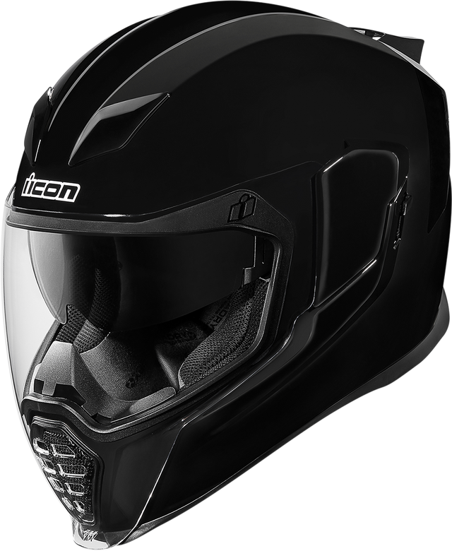 ICON Airflite™ Motorcycle Helmet - Gloss - Black - Large 0101-10857