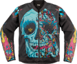 ICON Overlord3 Mesh Munchies™ Jacket - Teal - Large 2820-6726