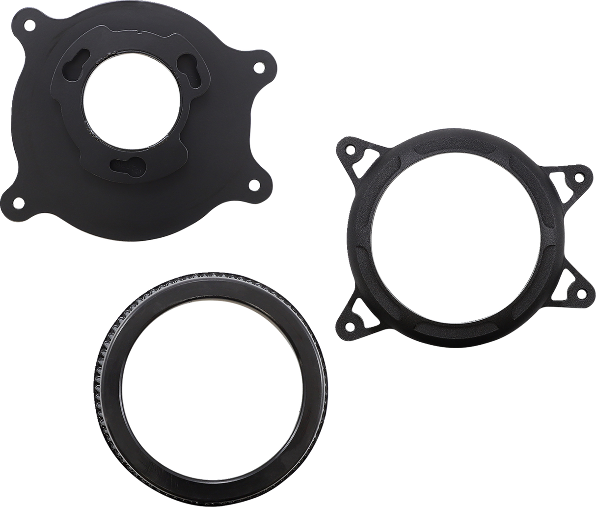 VANCE & HINES VO2 Insight Air Cleaner - M8 - Black Wrinkle Softail / Glide 2017-2024 41077