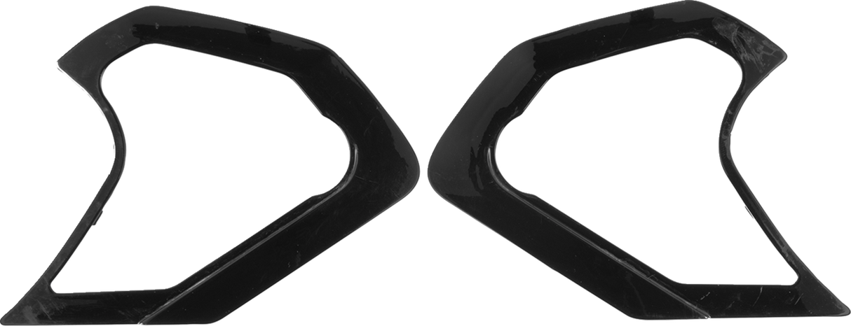 ALPINESTARS Supertech R10 Shield Mechanism Cover - Gloss Black 8950624-1180