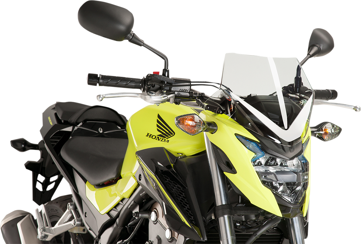 PUIG HI-TECH PARTS New Generation Windscreen - Clear - CB500F 8923W