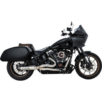 VANCE & HINES Harley Davidson Softail 2018-2024, 2-into-1 Supersport Exhaust System Brushed 27337