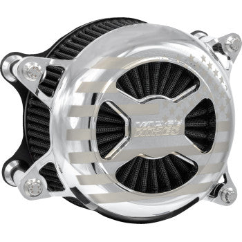 VANCE & HINES VO2 America Air Cleaner - Chrome Glide 2023-2024 72046FG