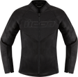 ICON Women's Hooligan™ CE Jacket - Black - XL 2822-1480