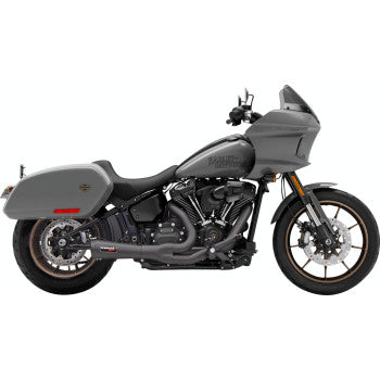 BASSANI XHAUST 2-into-1 Ripper Short Exhaust System - Black 1S73RBE