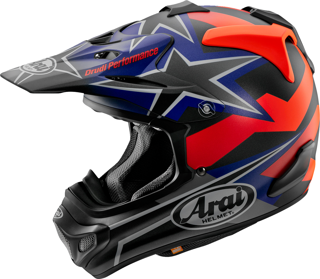 ARAI VX-Pro4 Motorcycle Helmet - Stars & Stripes - Black Frost - Medium 0110-8208
