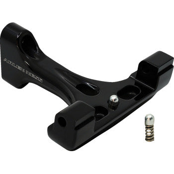 ARLEN NESS Forged Passenger Floorboard Mounts - All Black 410-032