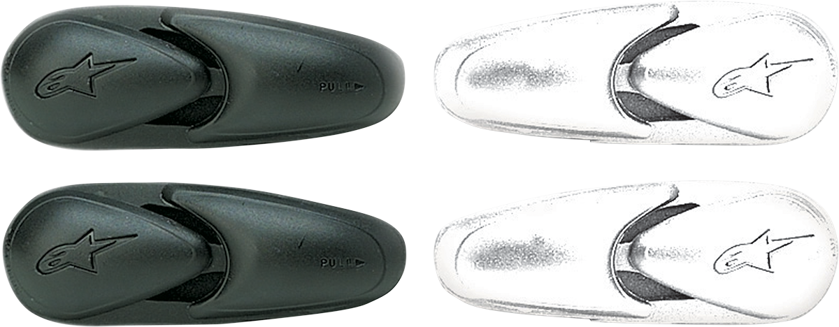 ALPINESTARS Women Flexible Toe Sliders - White 25SLITECH-BI
