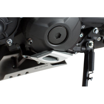 Protector de cárter de motor SW-MOTECH - Negro/Plateado - Yamaha MSS.06.599.10100