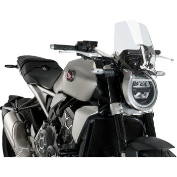 PUIG HI-TECH PARTS New Generation Sport Windshield - 13-1/2" - Clear - CB1000R Black Ed. 2021-2022 20862W