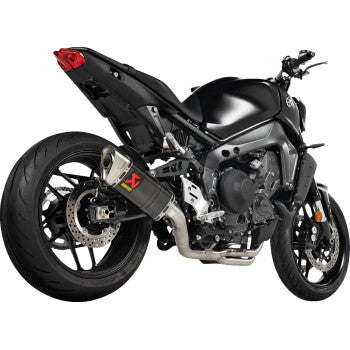 AKRAPOVIC Racing Line Exhaust System - Carbon Fiber/Titanium - Yamaha MT-09 2021-2024 S-Y9R18-APC