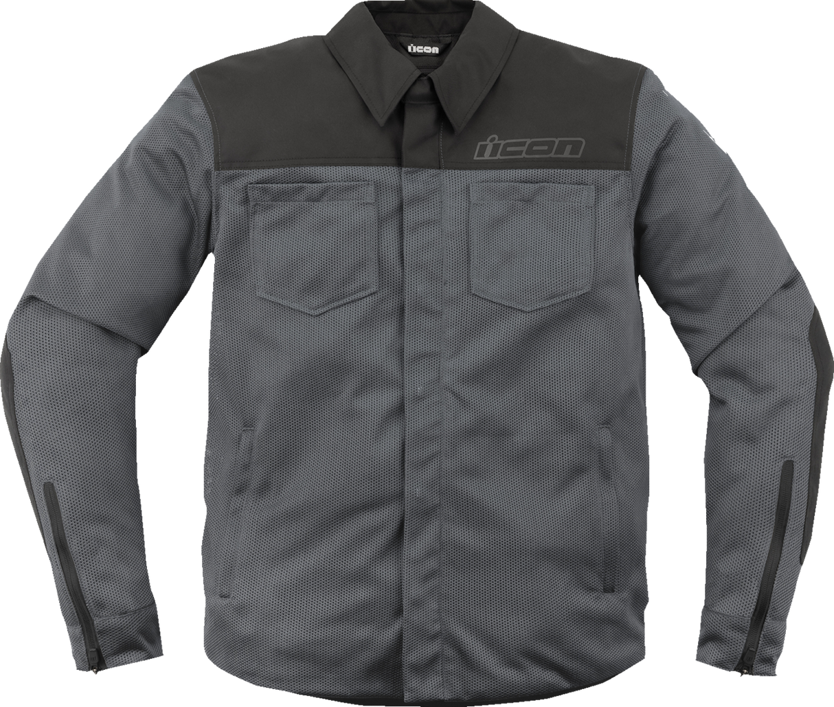Chaqueta ICON Upstate Mesh CE - Gris - XL 2820-6226