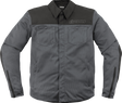 ICON Upstate Mesh CE Jacket - Gray - Medium 2820-6224