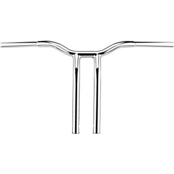 LA CHOPPERS Handlebar - One-Piece Kage Fighter - Pullback - 14" x 1-1/4" - Chrome Glide 2024 LA-7369-14