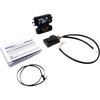 KOSO D2 LCD Multi Functional Gauge Harley-Davidson 2004-2013 BA080010