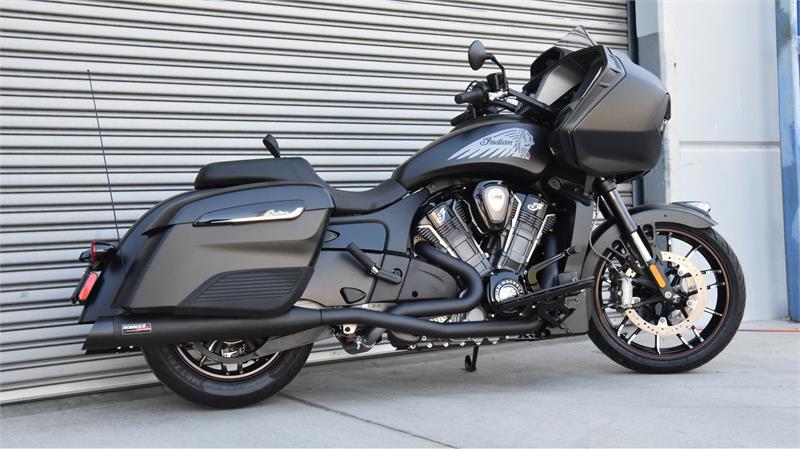 BASSANI XHAUST Black True Duals for Indian Challenger 2020-2021 8H16SB 1810-2809