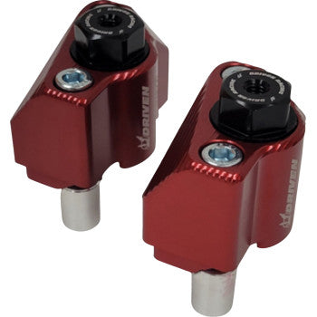 DRIVEN RACING Captive Axle Block - Red - Grom MSX125 Grom 2022-2024 DRCAX-206RD