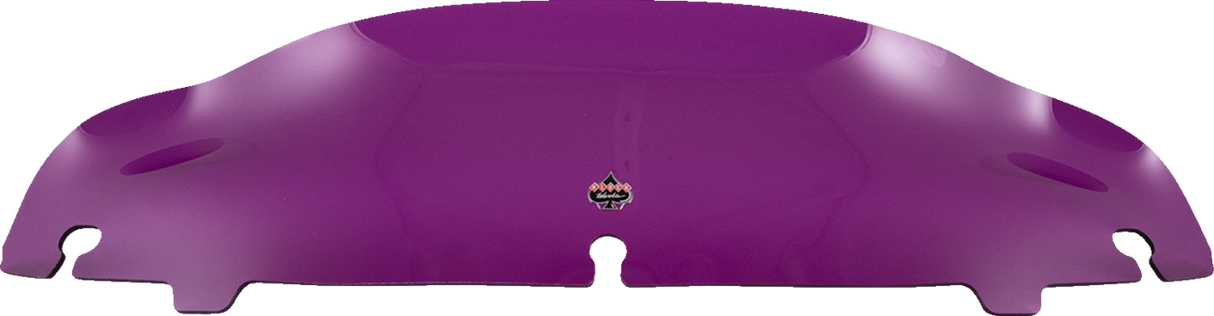KLOCK WERKS Kolor Flare™ Sport Windshield - 4" - Purple - FLH KWW-01-0680