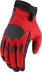 ICON Hooligan™ CE Gloves - Red - 3XL 3301-4389