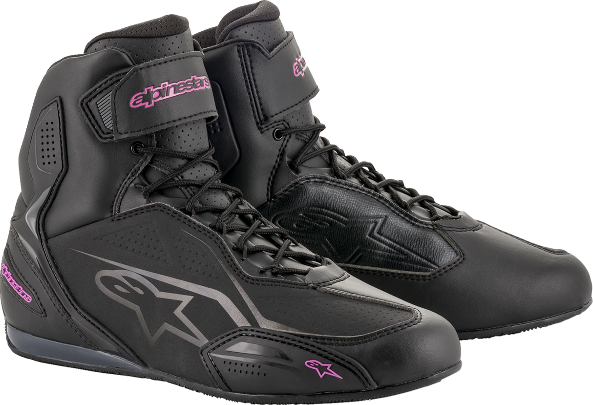 ALPINESTARS Women Stella Faster-3 Shoes - Black/Pink - US 6.5 251041910397