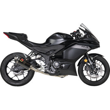 AKRAPOVIC Racing Line Exhaust System - Carbon Fiber - Yamaha R3 & MT-03 2015-2025  S-Y3R3-APC